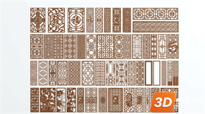 Folding screen Skp Files 